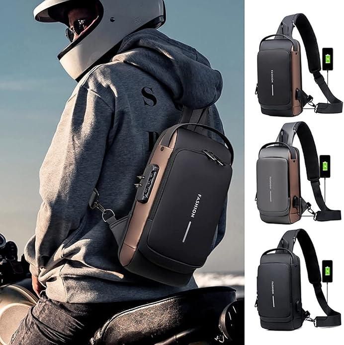SecureCharge Anti-Theft Sling Bag