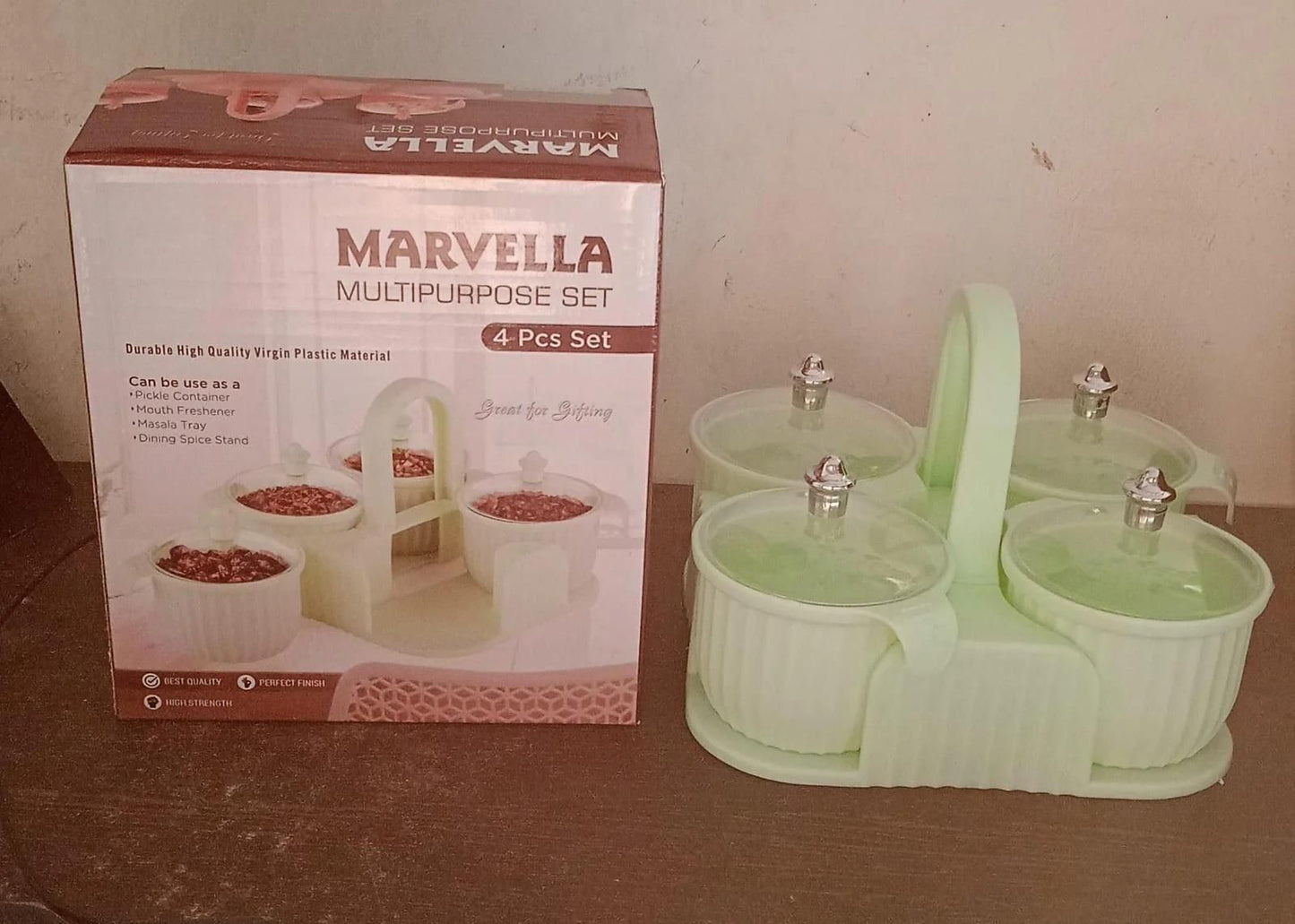 TrayTidy Storage Jar (4 Pcs)