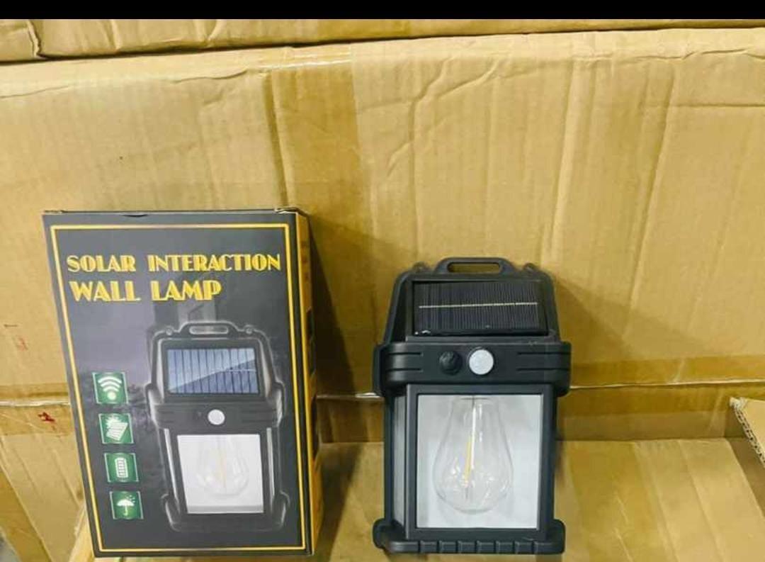 SolarGlow Outdoor Wall Light