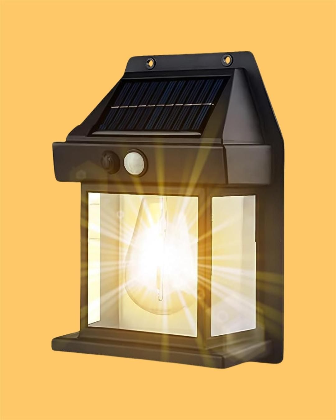 SolarGlow Outdoor Wall Light