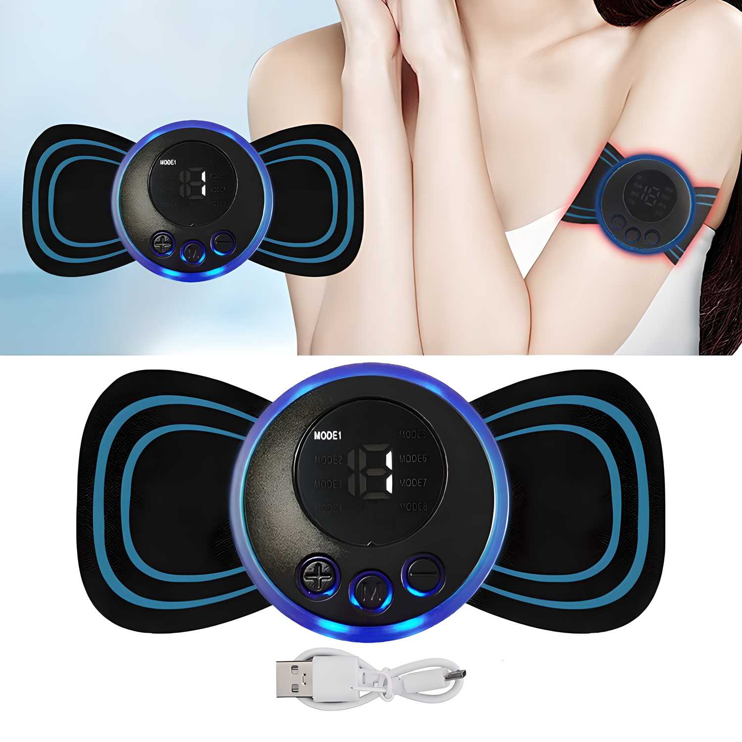 FlexPulse 8-in-1 Mini Massager