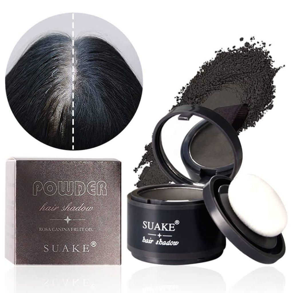 HairShade TouchUp Powder – Black (Mini)