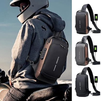 SecureCharge Anti-Theft Sling Bag