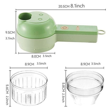 Electric Vegetable Cutter Set