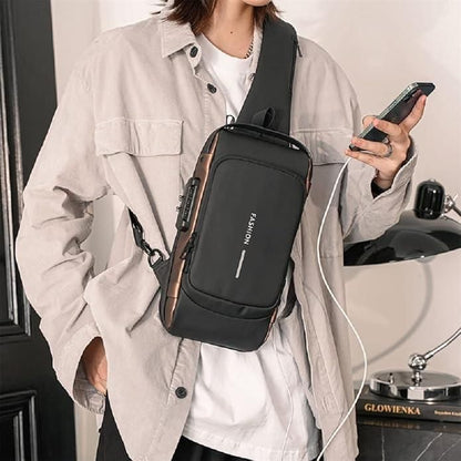 SecureCharge Anti-Theft Sling Bag