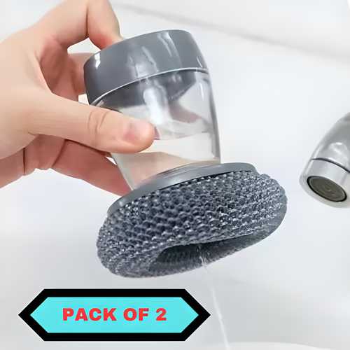 SmartScrub Soap Dispenser Brush (Pack of 2)