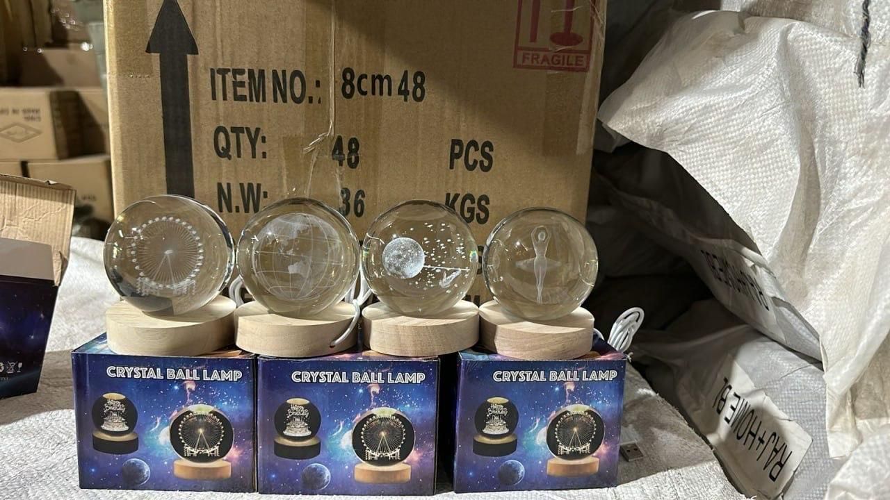 GalaxyGlow Crystal Lamp